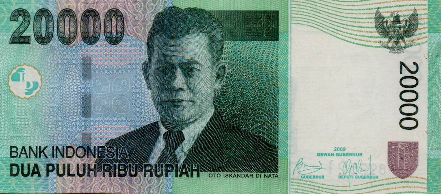 Indonesia 20000 2009 UNC P-144/f